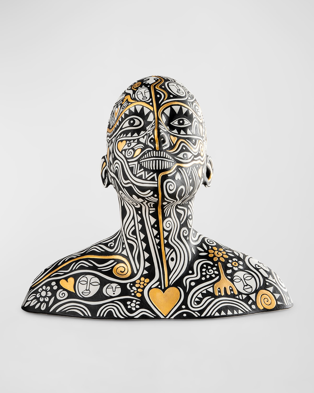 Lladrò The Dreamer Bust By Laolu In Black