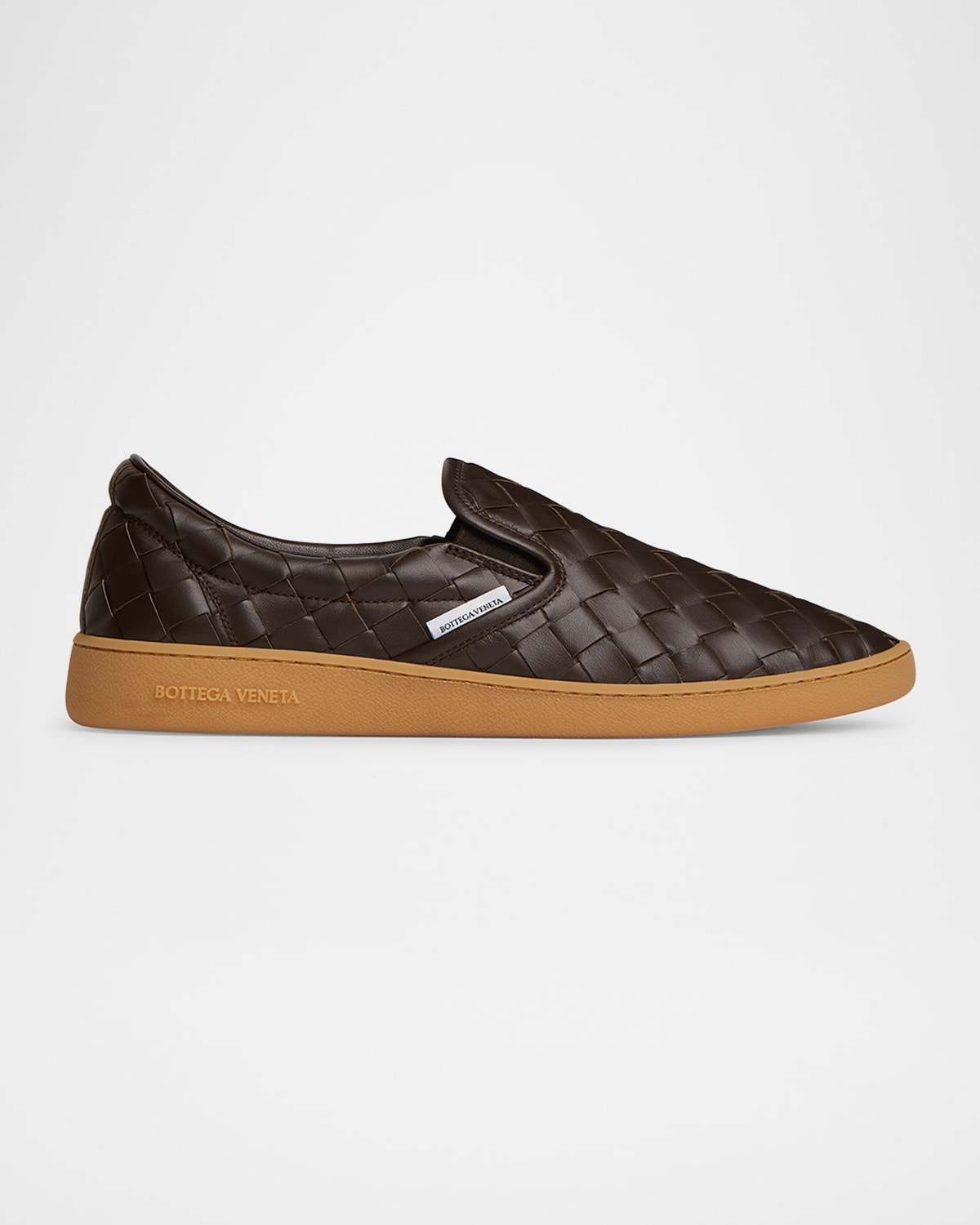 Bottega Veneta Sawyer Leather Slip-on Sneakers