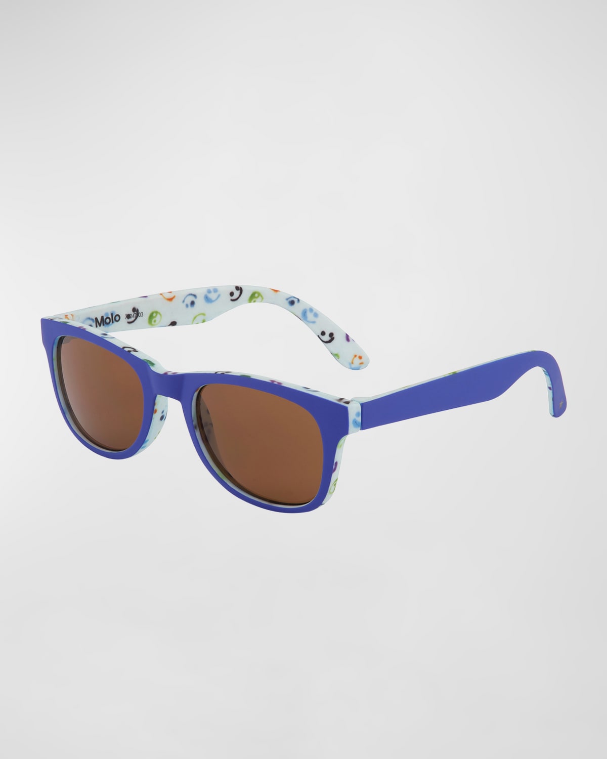 Molo Kids' Boy's Star Sunglasses In Multi Smile