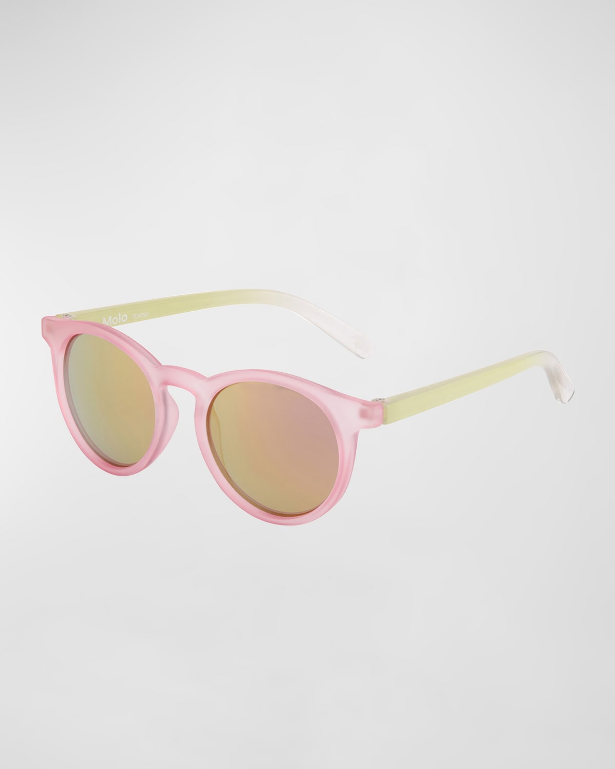 Molo Kids' Girl's Sunshine Sunglasses In Lilac Pink