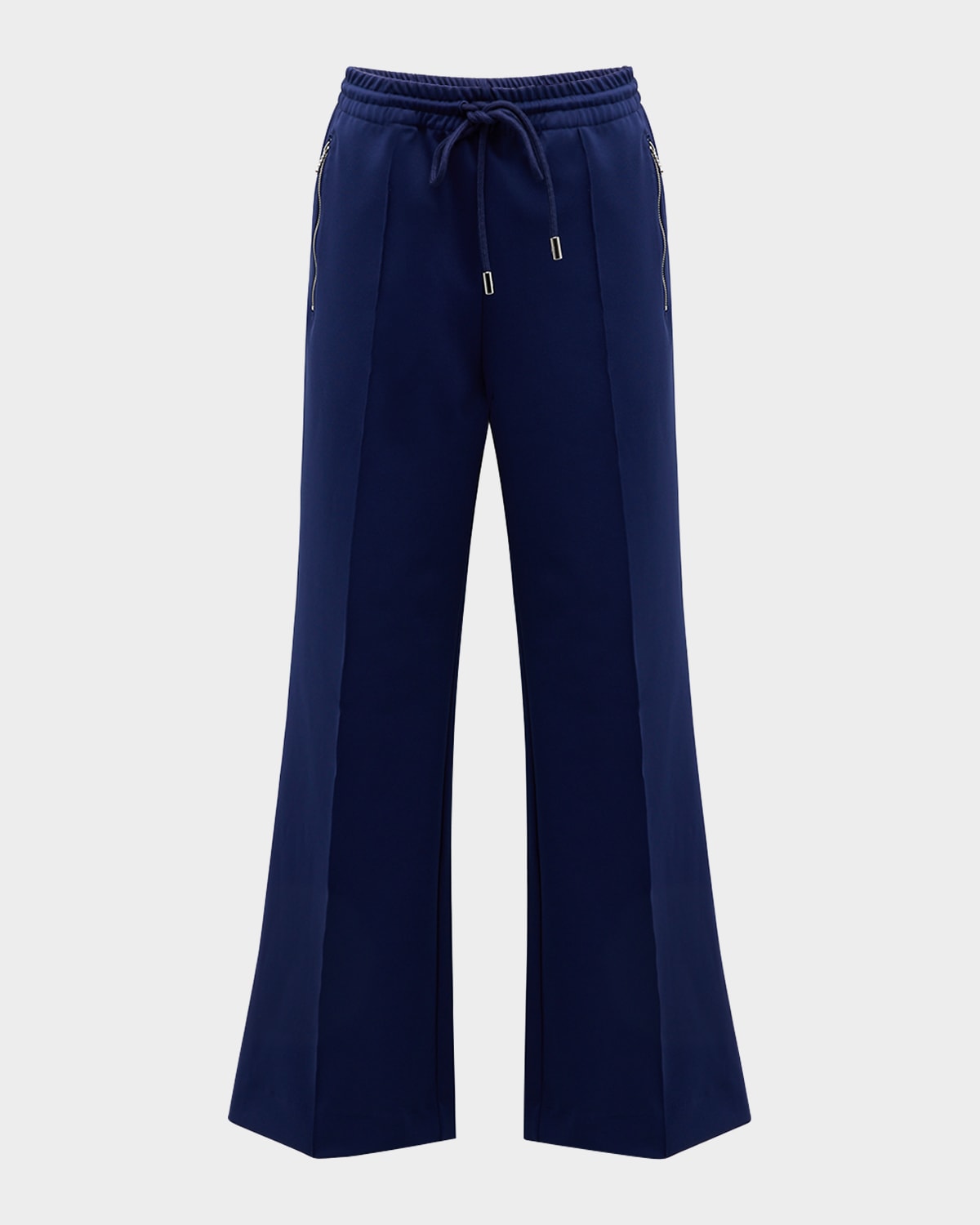 Jw Anderson Bootcut Track Pants In Oxford Blue