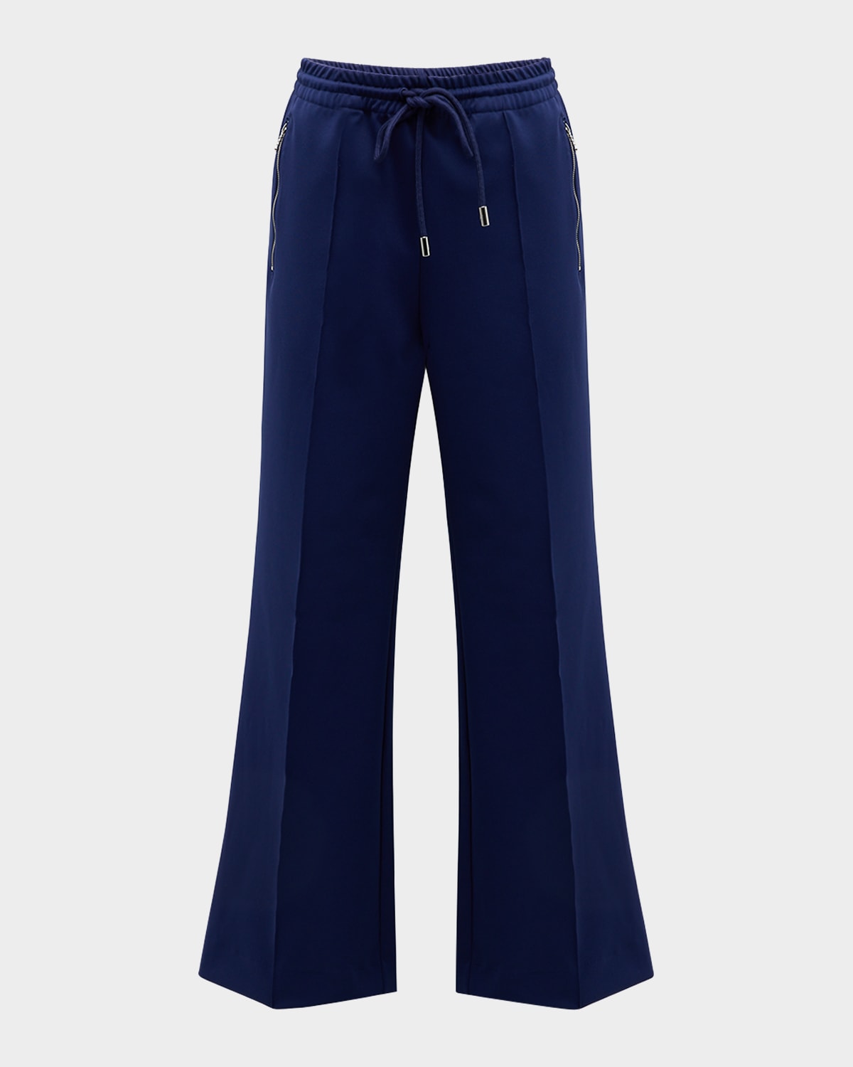 Shop Jw Anderson Men's Bootcut Track Pants In Oxford Blue