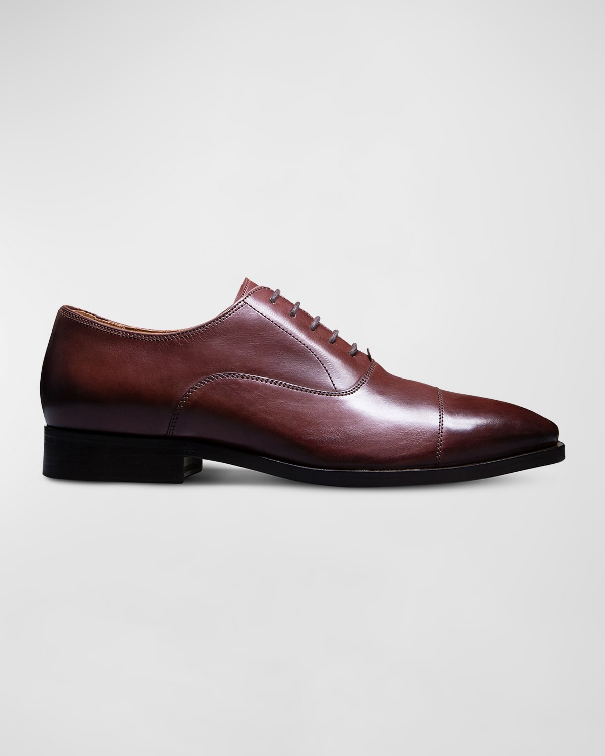 Allen Edmonds Men's Siena Cap Stitch Oxford Dress Shoes In Burgundy
