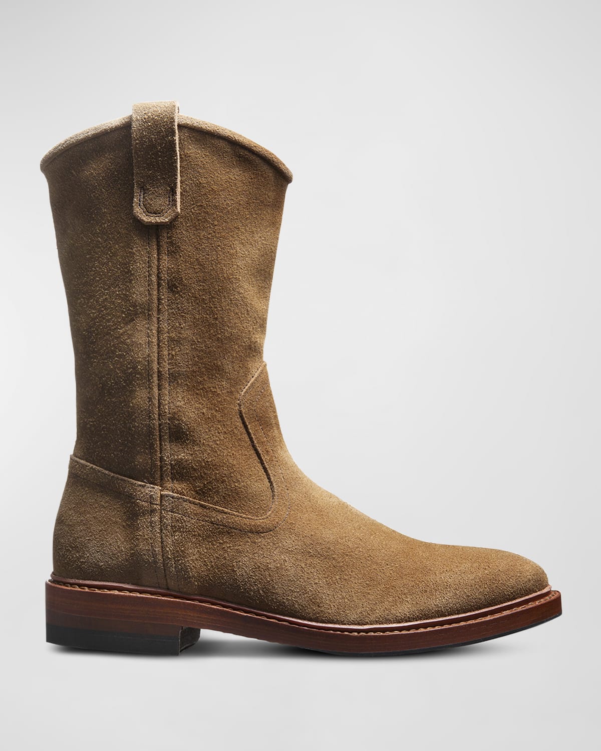 Allen Edmonds Dallas Western Boot In Burnt Sugar