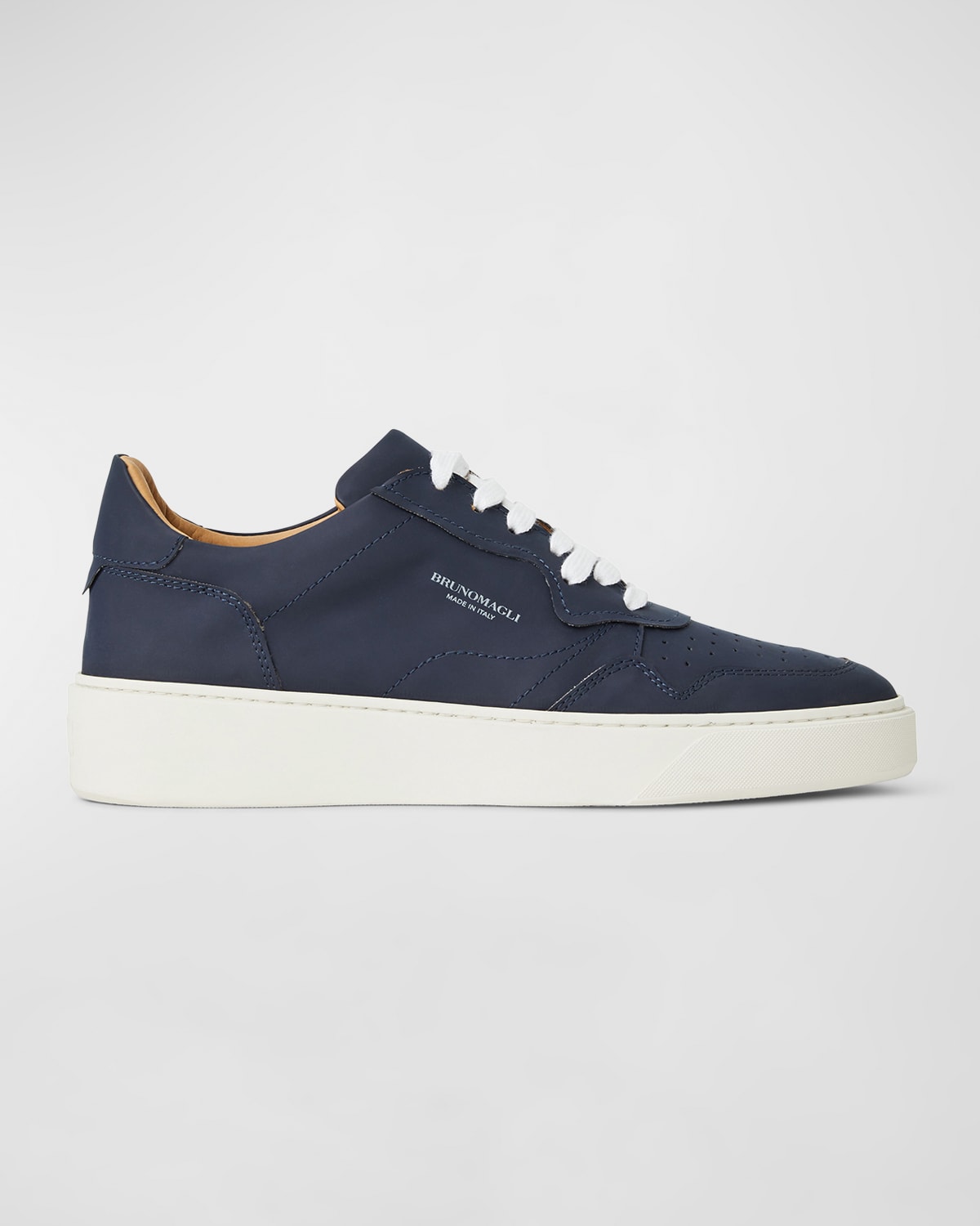 Men's Dezi Leather Low-Top Sneakers