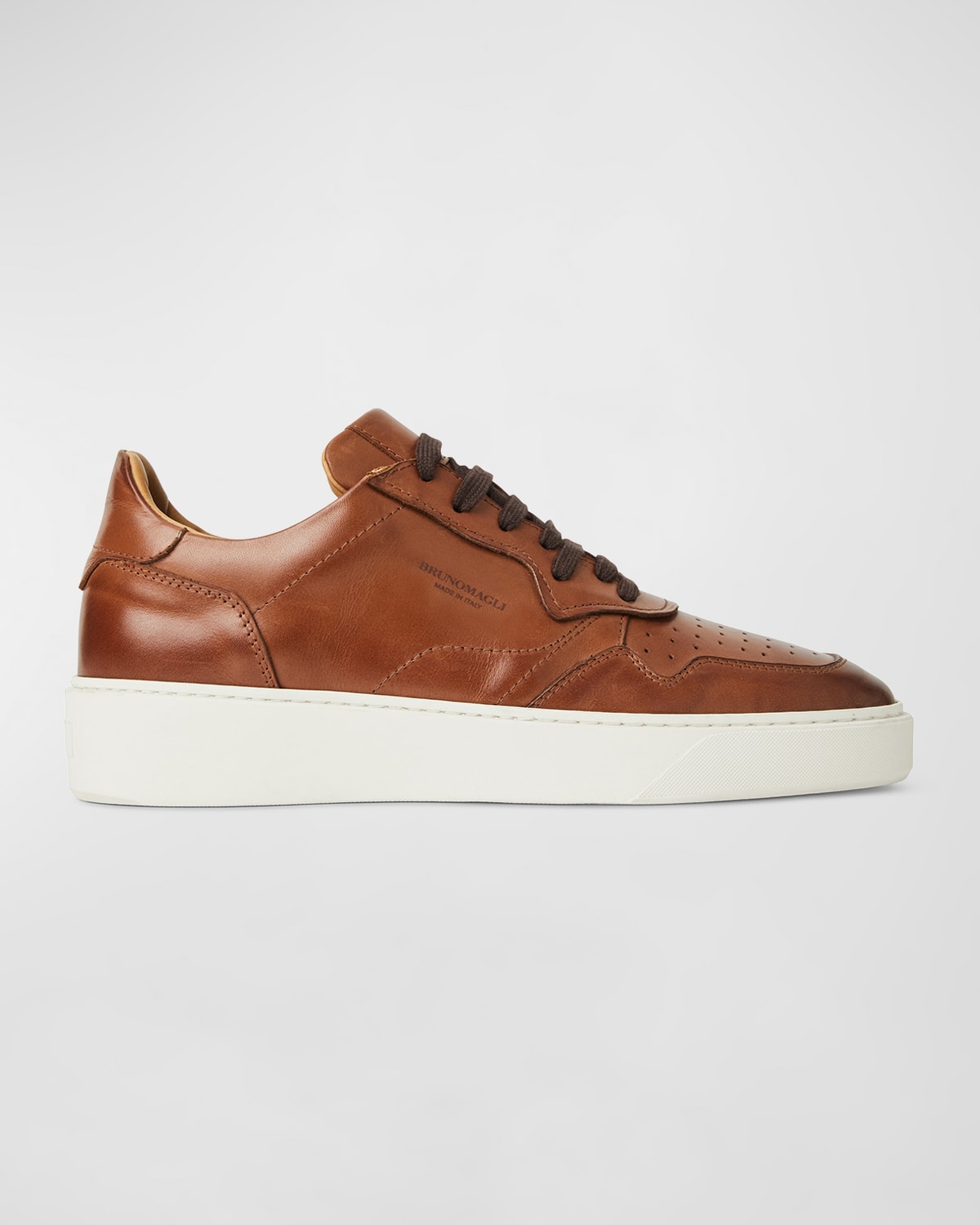 Bruno Magli Men's Dezi Leather Low-Top Sneakers