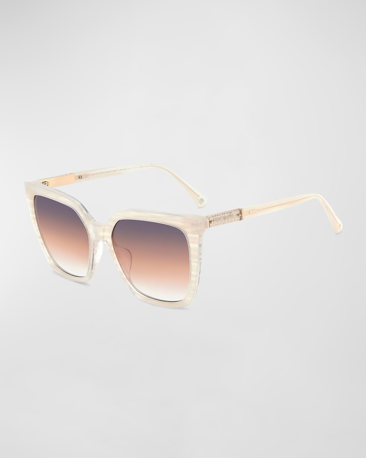 marlowe acetate square sunglasses