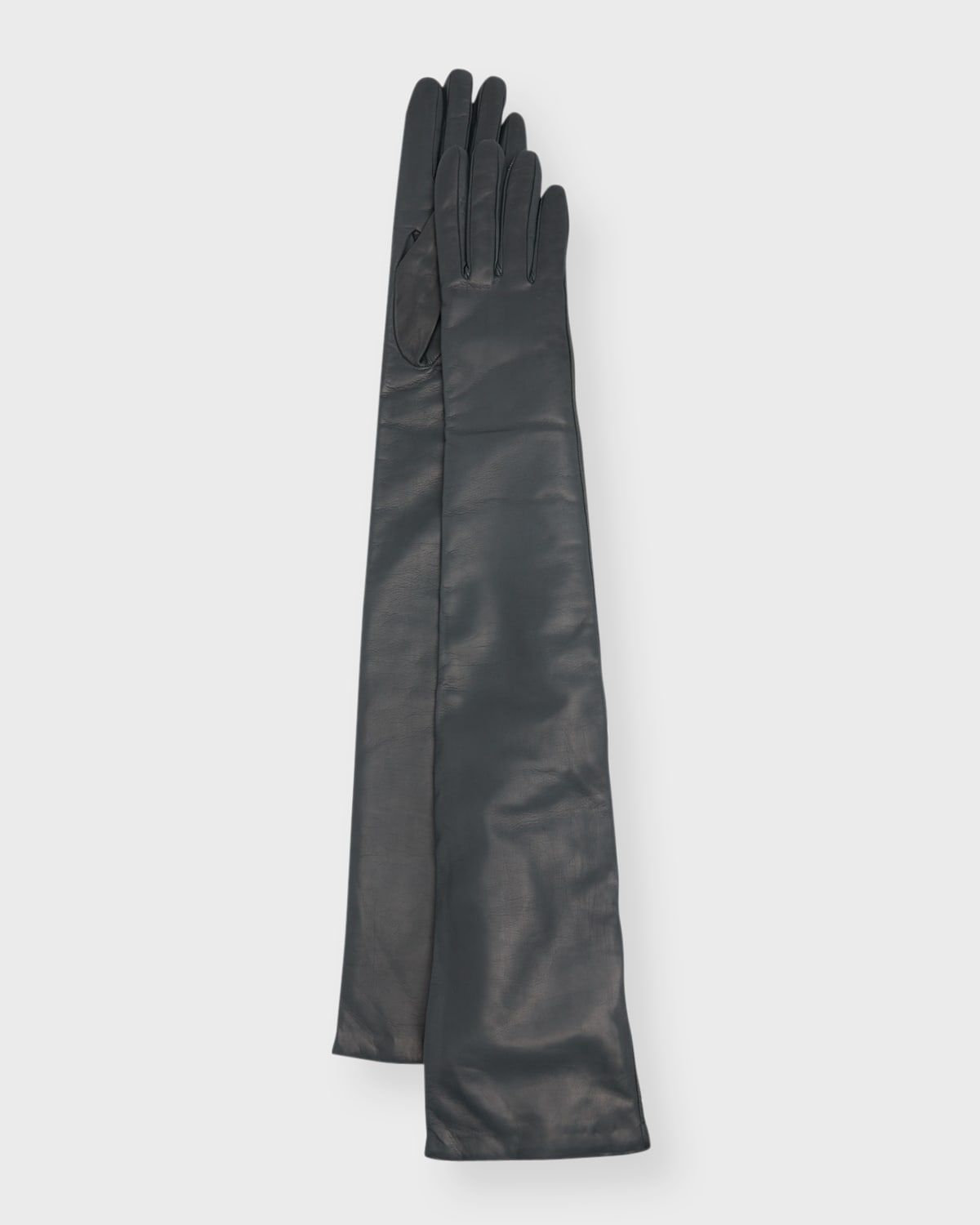 Opera Cashmere-Lined Leather Gloves