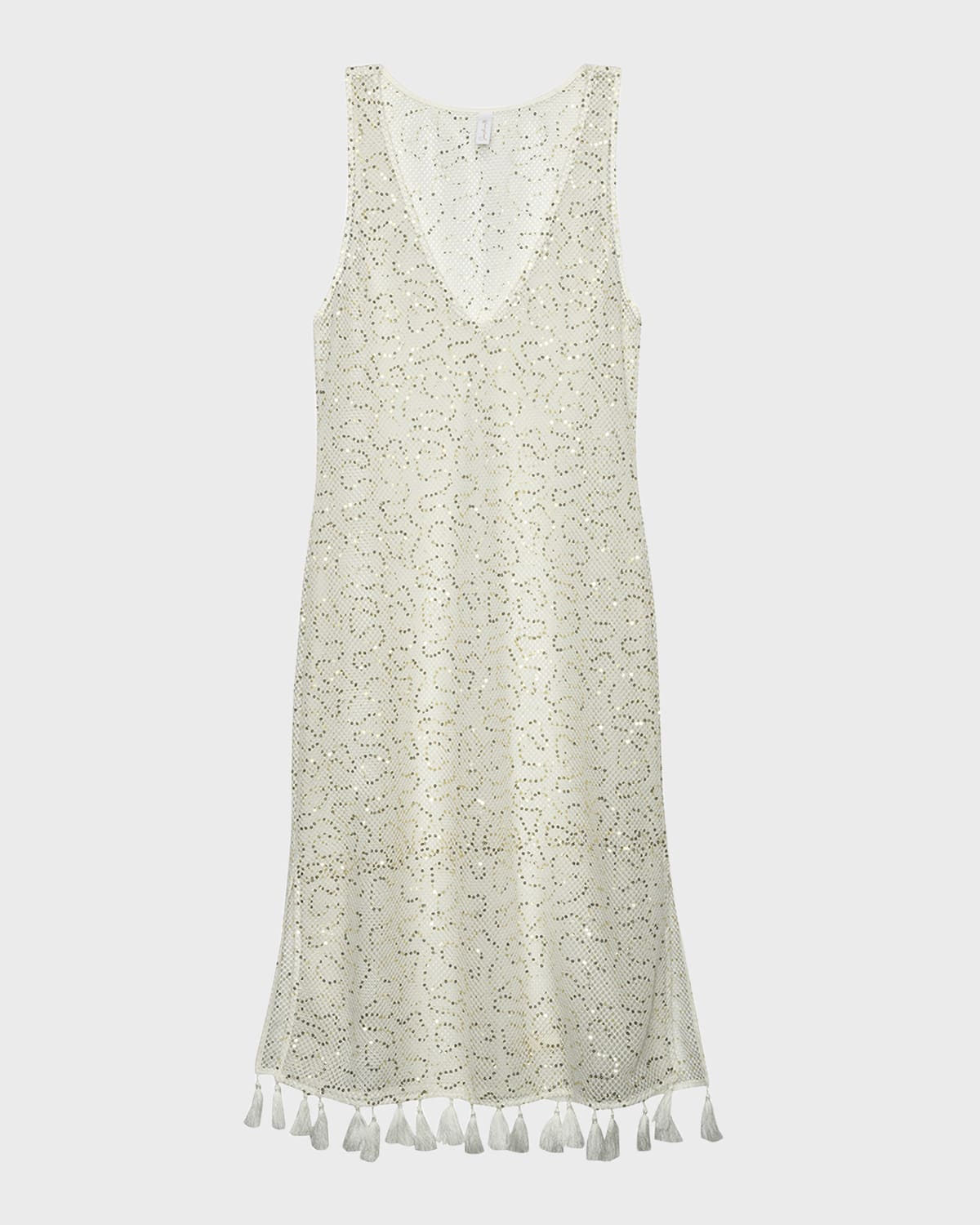 Shine Crochet Midi Dress