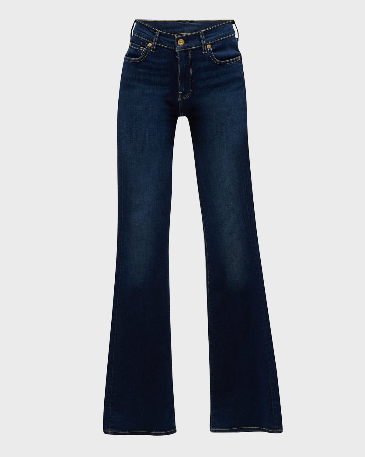 7 FOR ALL MANKIND ALI MID-RISE FLARE JEANS