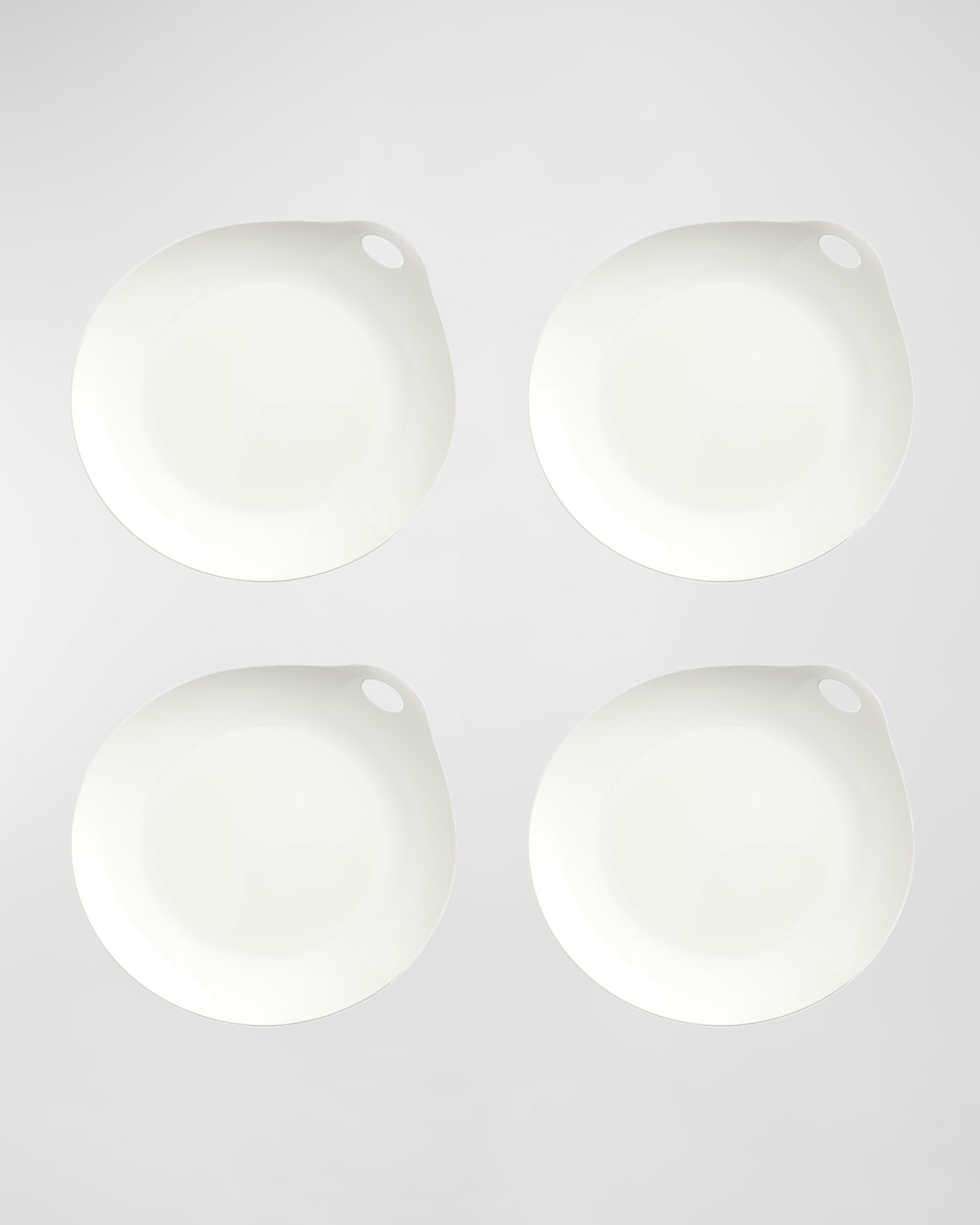Nambe Portables 4 Piece Dinner Plates, Service For 4