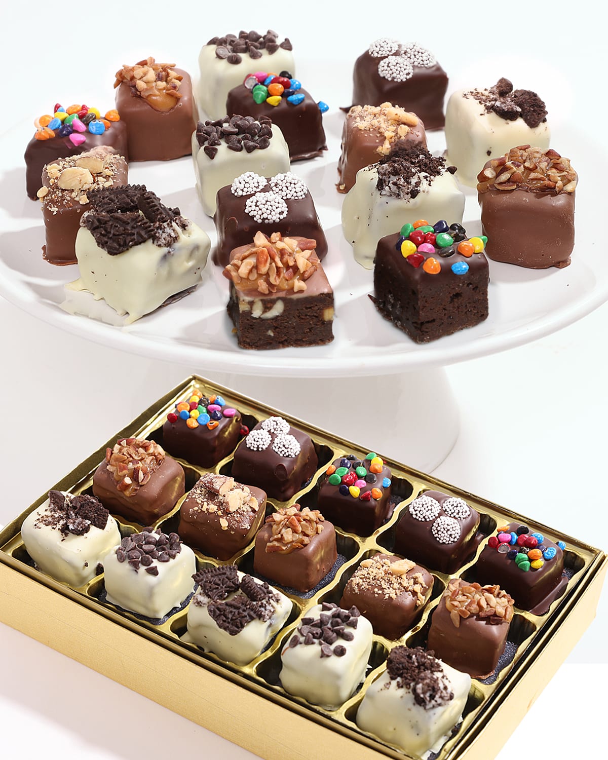CHOCOLATE COVERED COMPANY ASSORTED ULTIMATE BROWNIE BITES