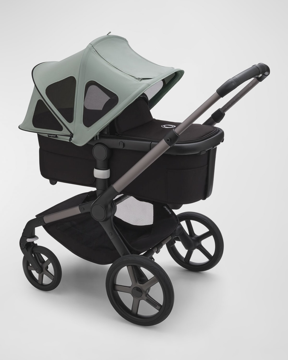 Bugaboo Fox Breezy Sun Canopy In Pine Green