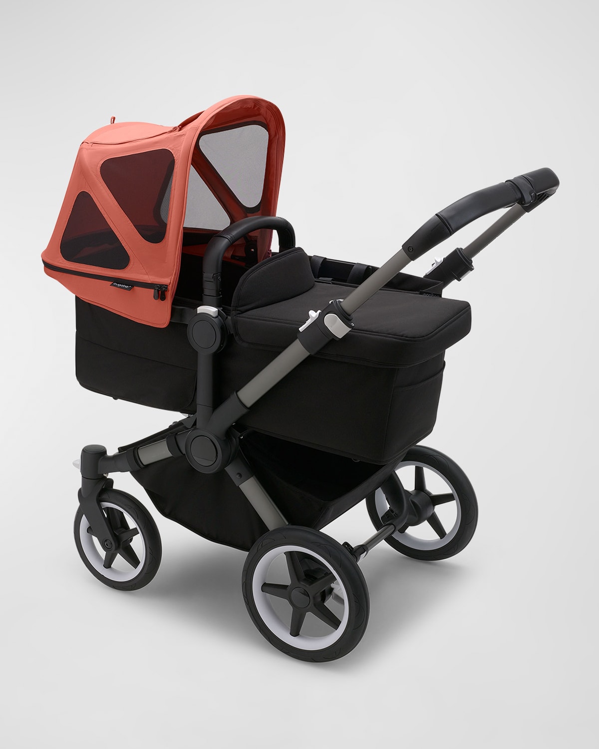 Bugaboo Donkey Breezy Sun Canopy In Sunrise Red