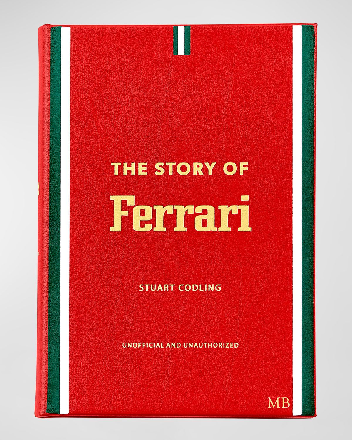 Shop Graphic Image The Story Of Ferarri Book In Red