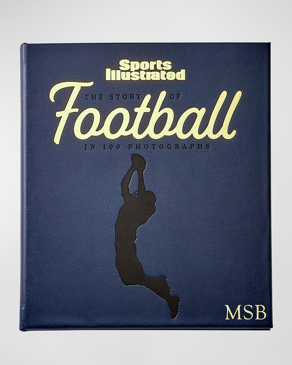 Shop Graphic Image The Story Of Football In 100 Photographs Book By Sports Illustrated In Navy