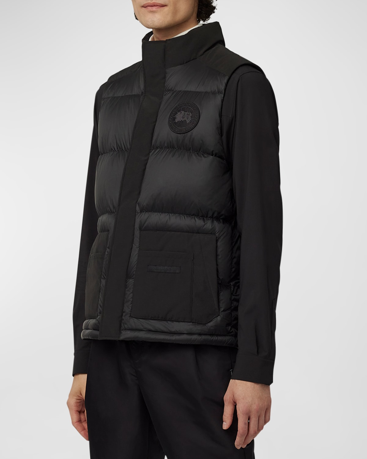Shop Canada Goose Men's Paradigm Freestyle Vest In Black