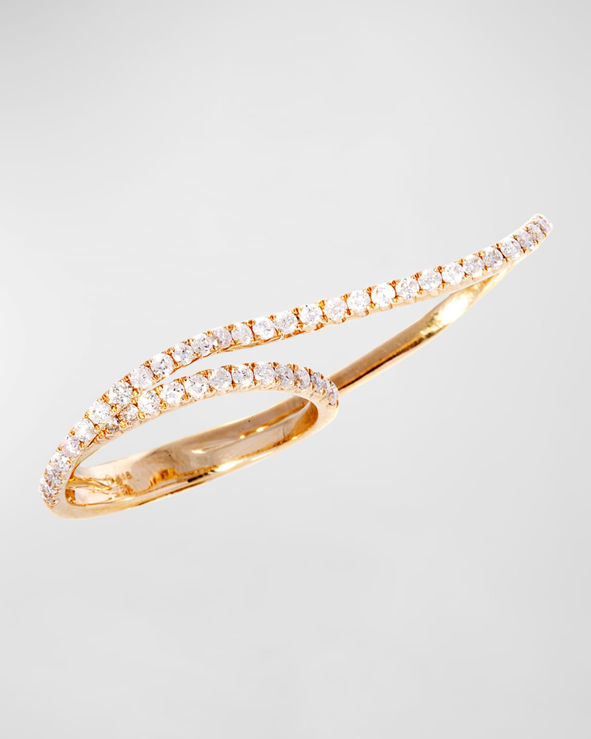 Graziela Gems Double Dynamite Diamond Ring In Yellow Gold