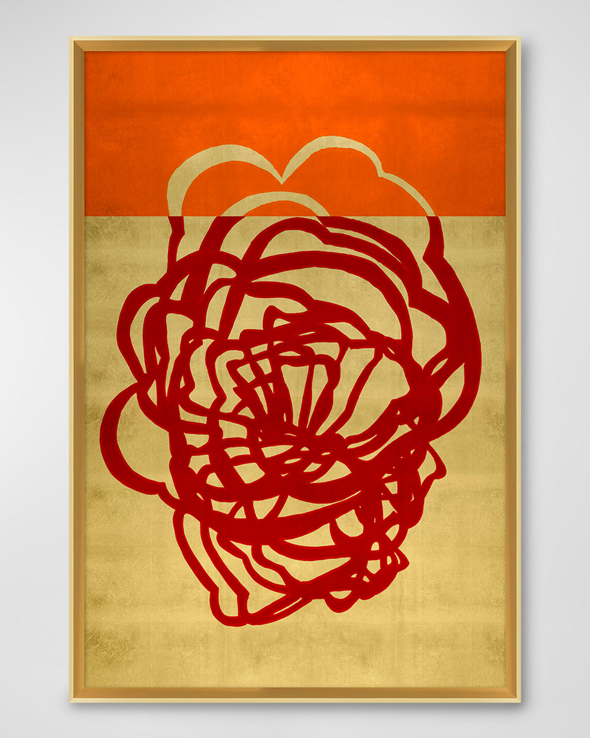 Wendover Art Group Golden Clouds 1 Giclee Wall Art In Multi