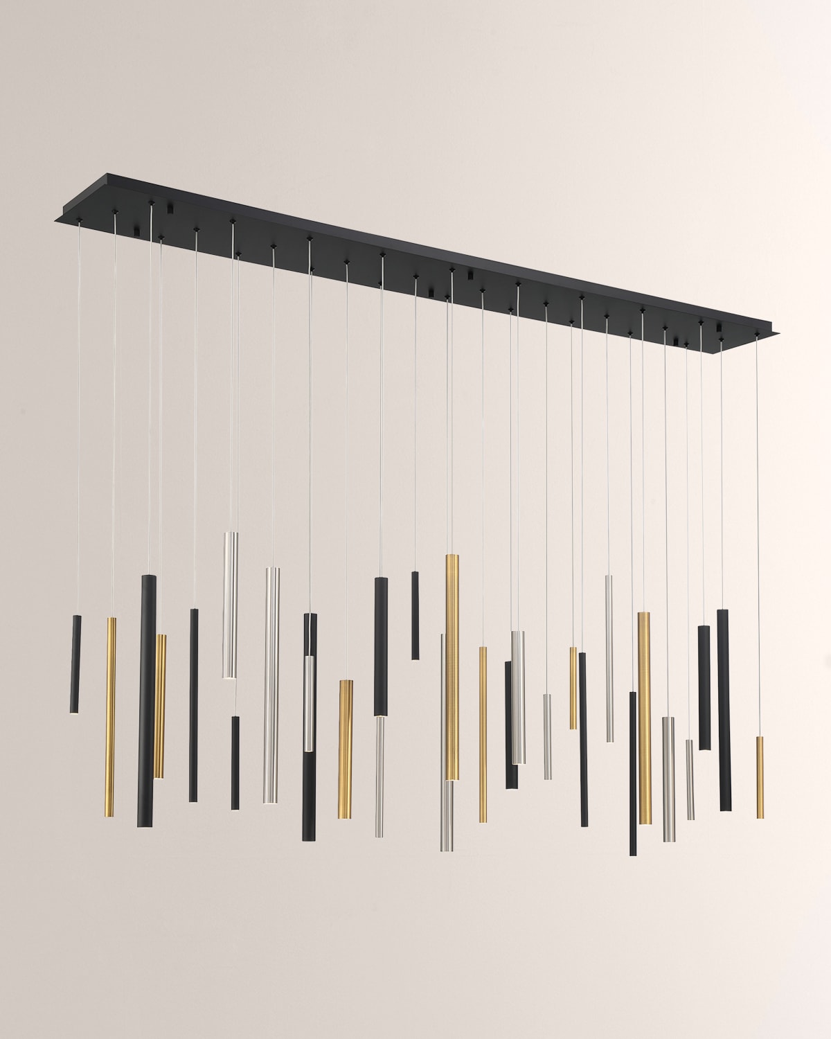 Eurofase Santana 72" Led Chandelier In Black