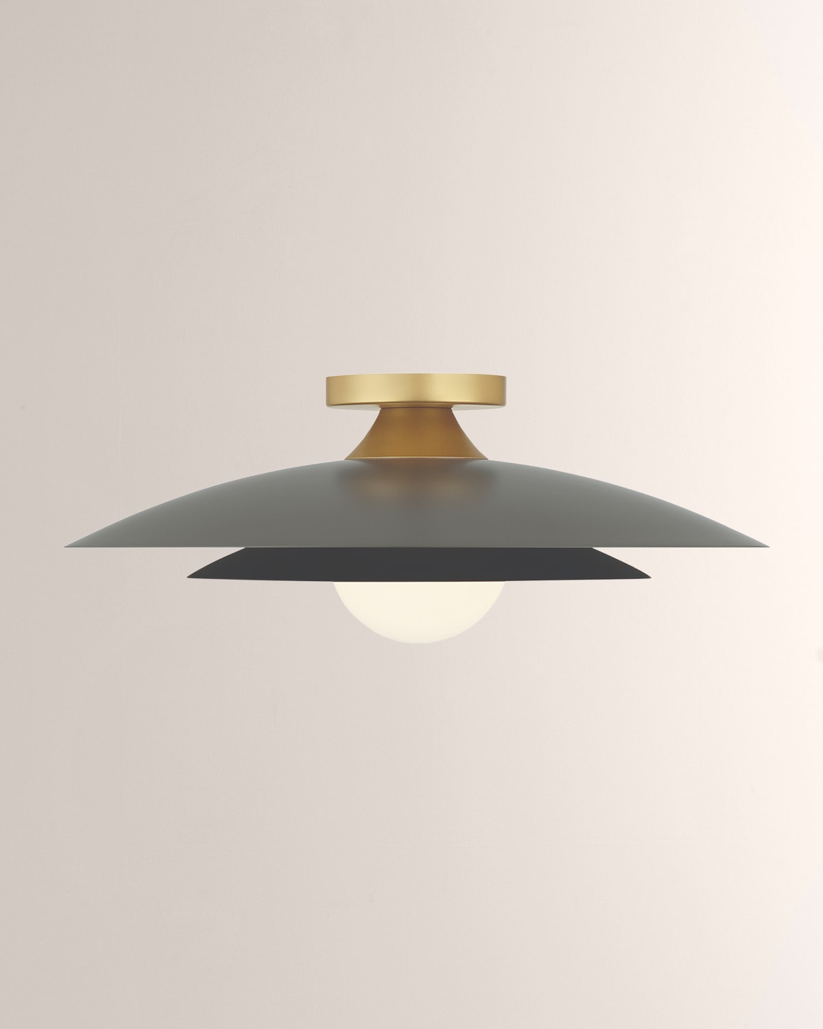 Eurofase Welsh 18" Led Flush Mount In Gray/black