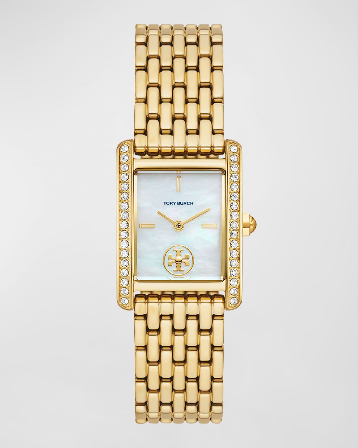 The Eleanor Three Hand Gold Tone Stainless Steel Watch