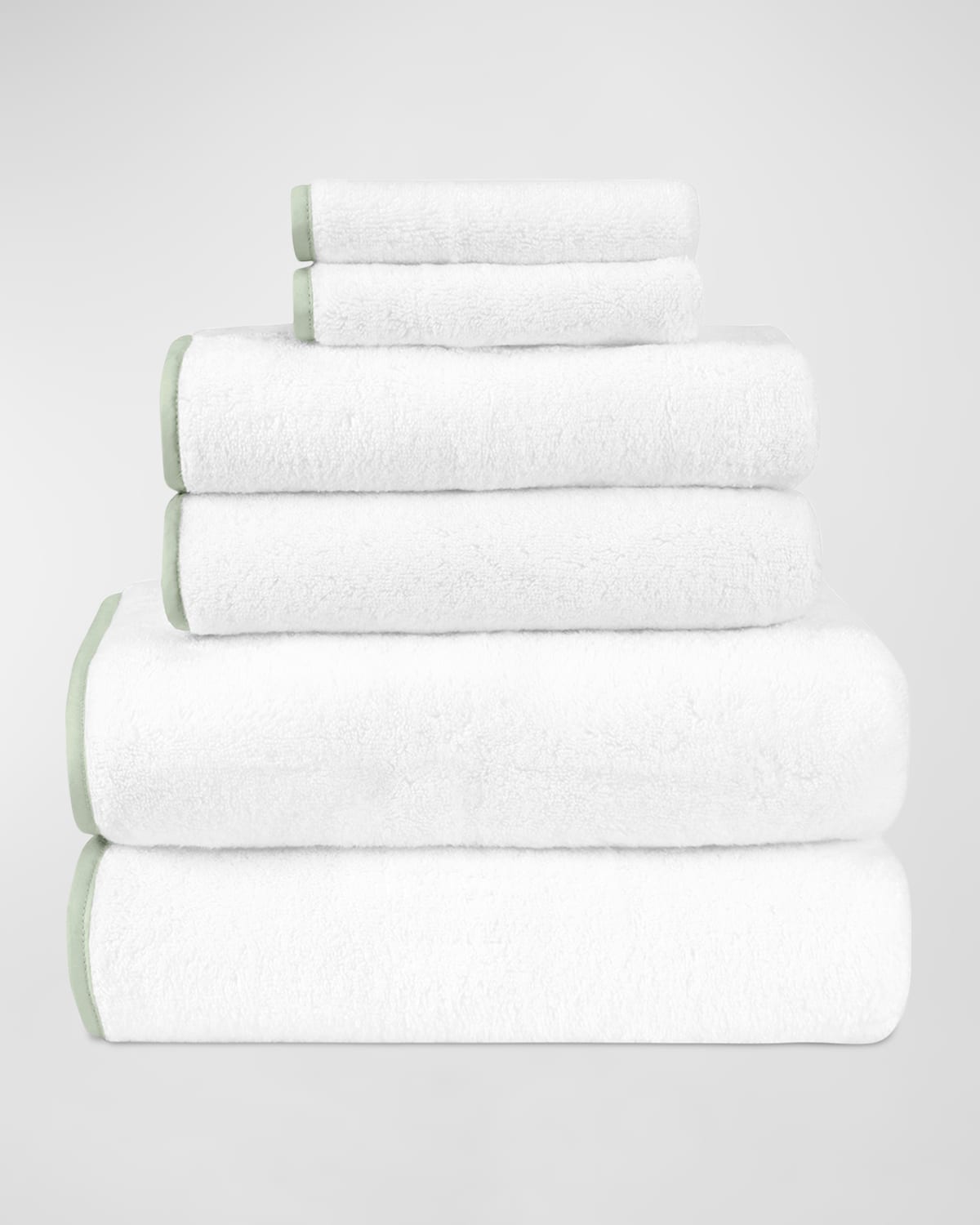 Home Treasures Bodrum 6-piece Towels Set In White Navy