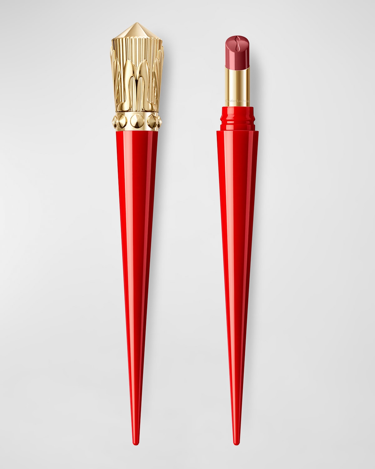 Christian Louboutin Rouge Stiletto Glossy Shine Lipstick In Red