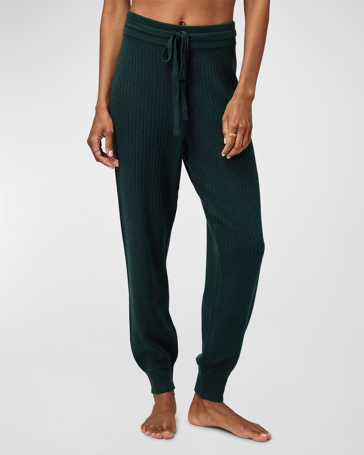 SPIRITUAL GANGSTER LUXE ESSENTIAL RIB JOGGERS