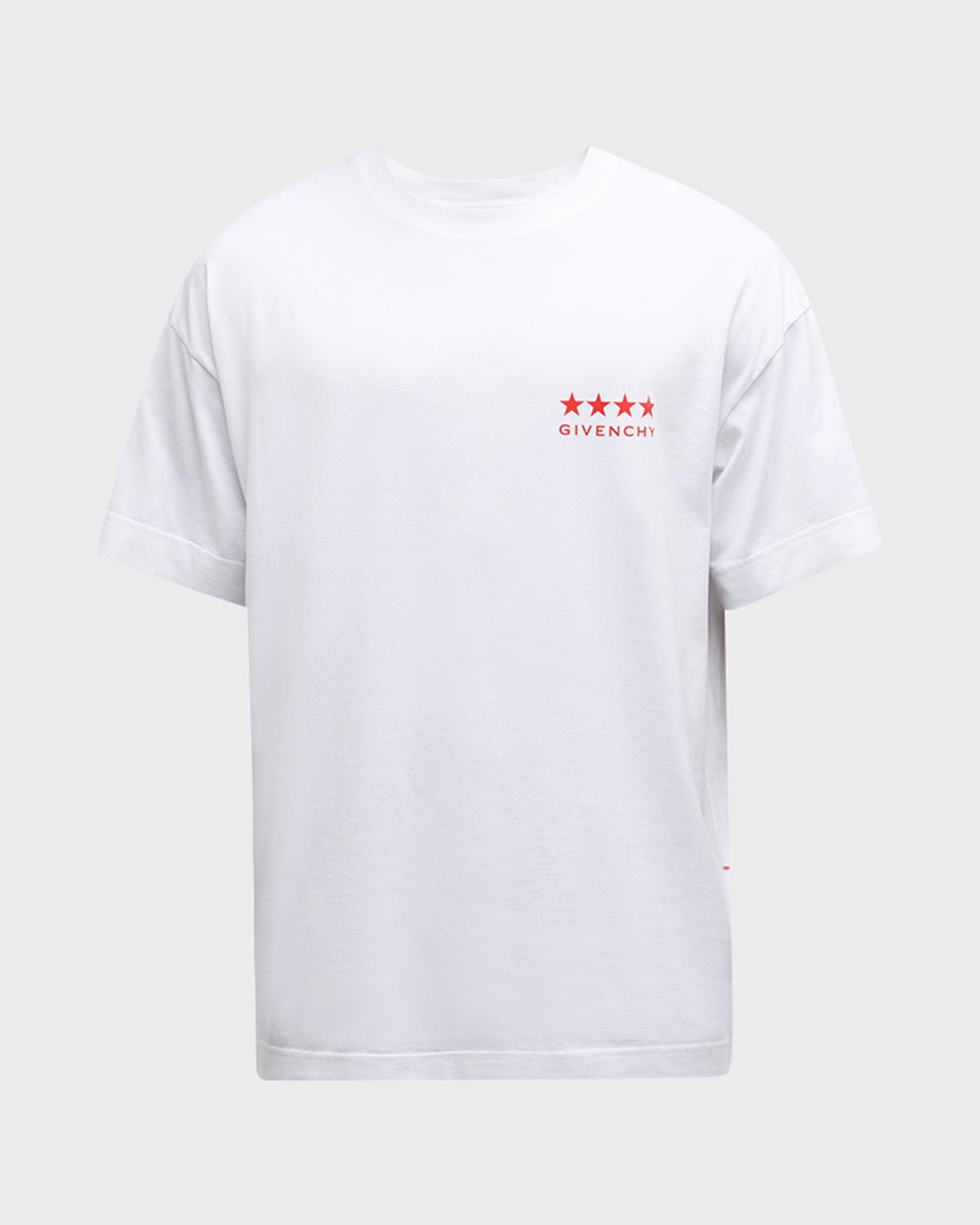 Givenchy Logo Cotton T-shirt In White