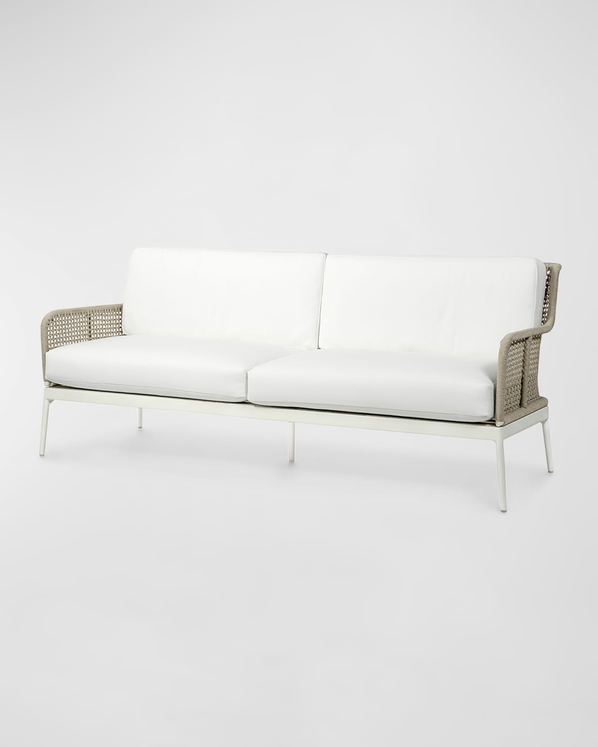 Palecek Somerset Outdoor Sofa In White