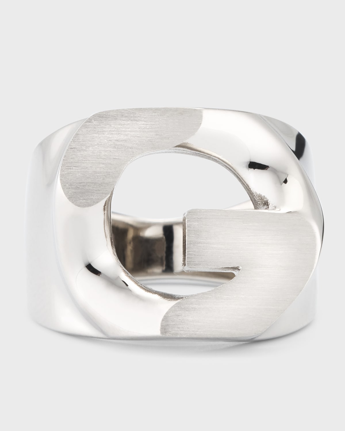 Men's G Chain Signet Ring