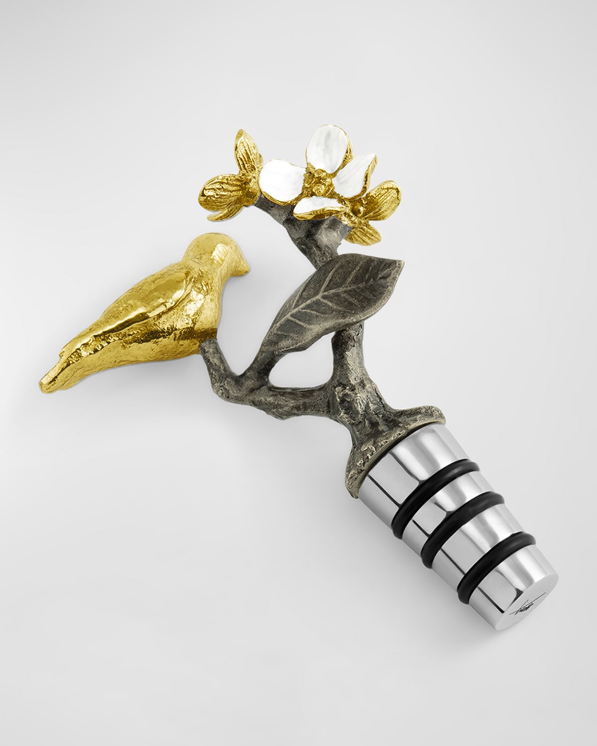 Lovebirds Wine Stopper, Yours with any $250 Gifts & Home Order
