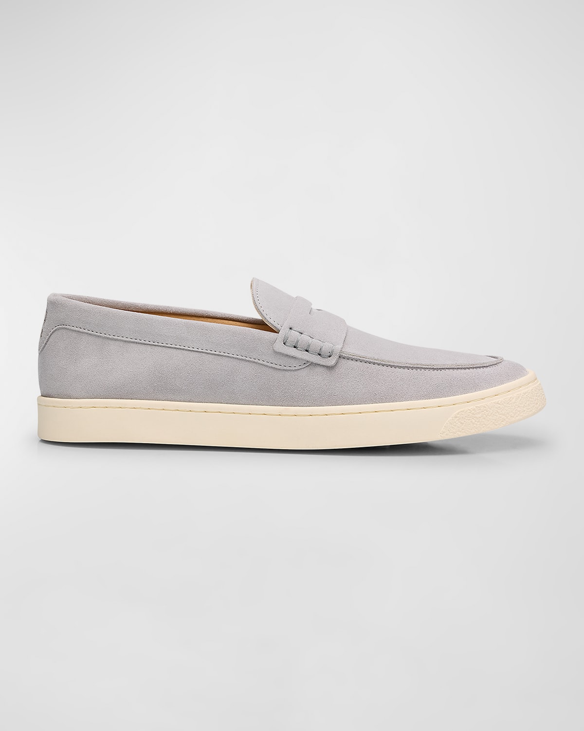 Brunello Cucinelli Suede Hybrid Loafer In C8868 Boreale