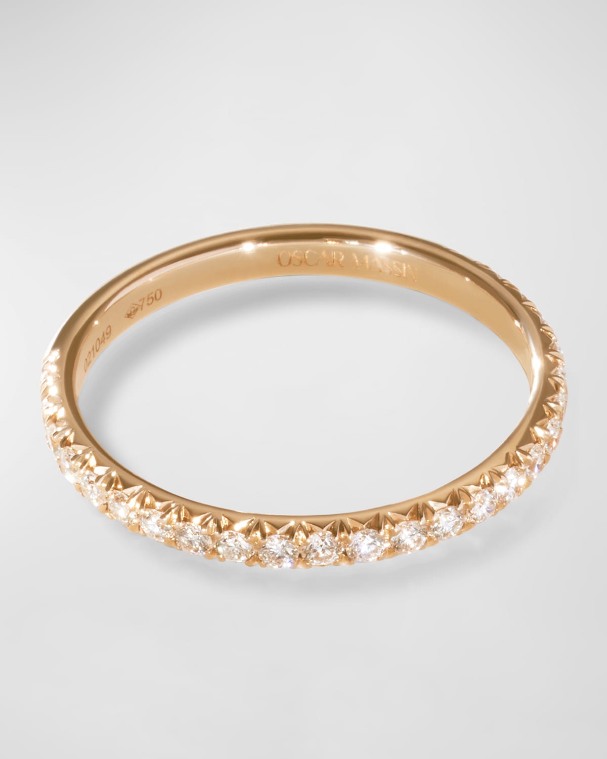 Libert 18K Recycled Gold and Lab Grown Diamond Wedding Ring
