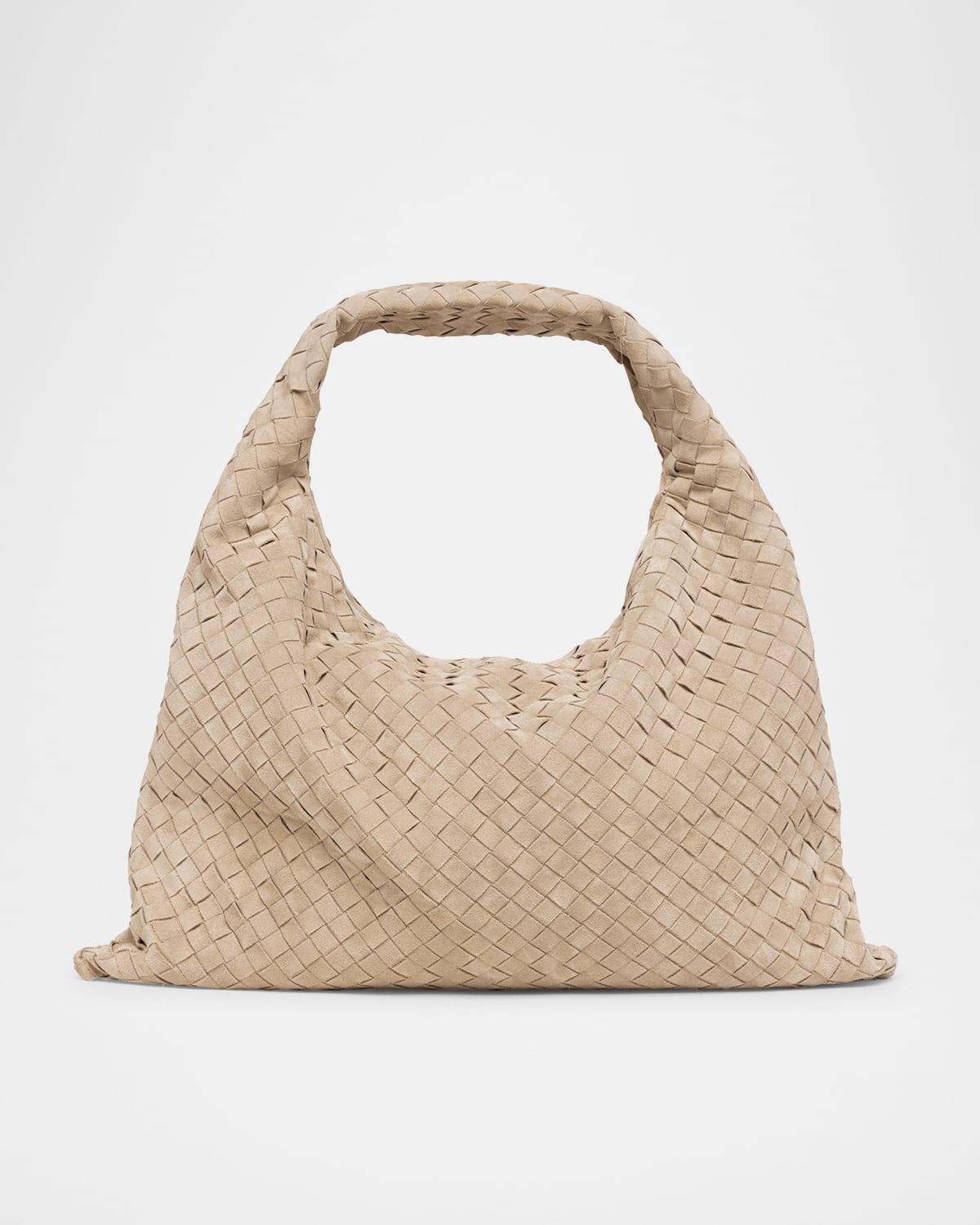 Shop Bottega Veneta Large Hop Bag