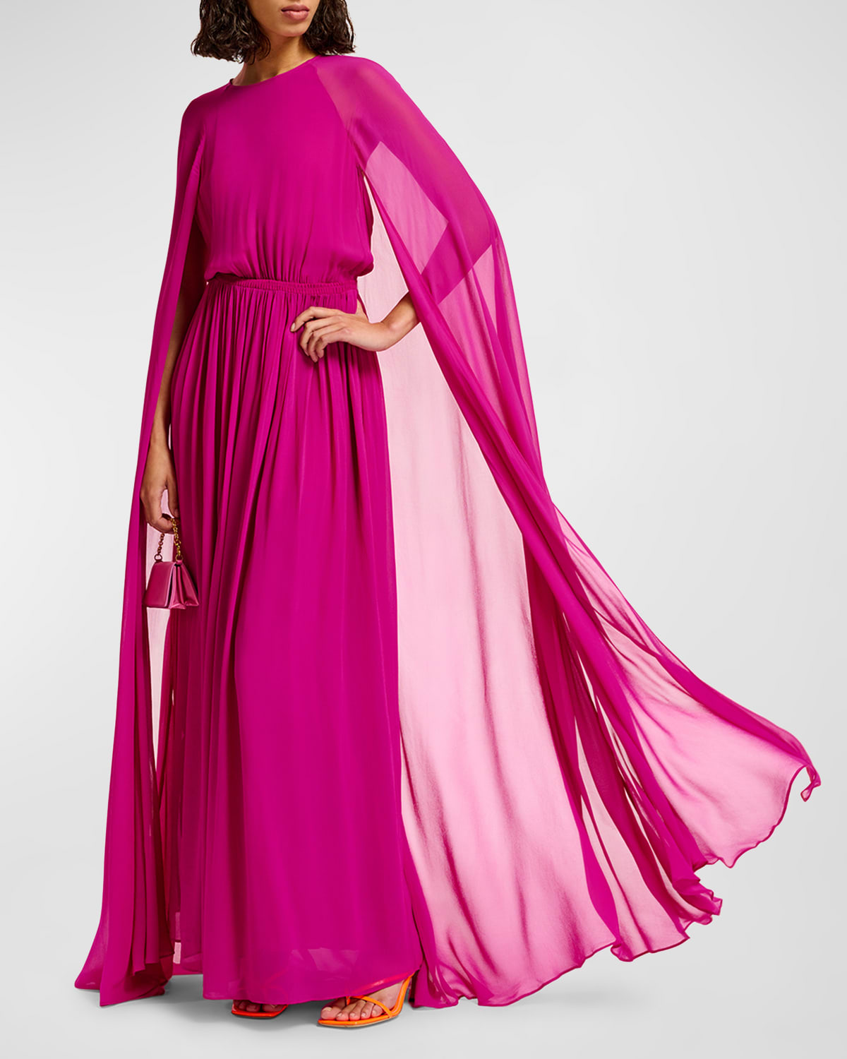 sachin and babi light blue dress Boohoo Mesh One Shoulder Ruched Maxi Dress in Brown main image 1
