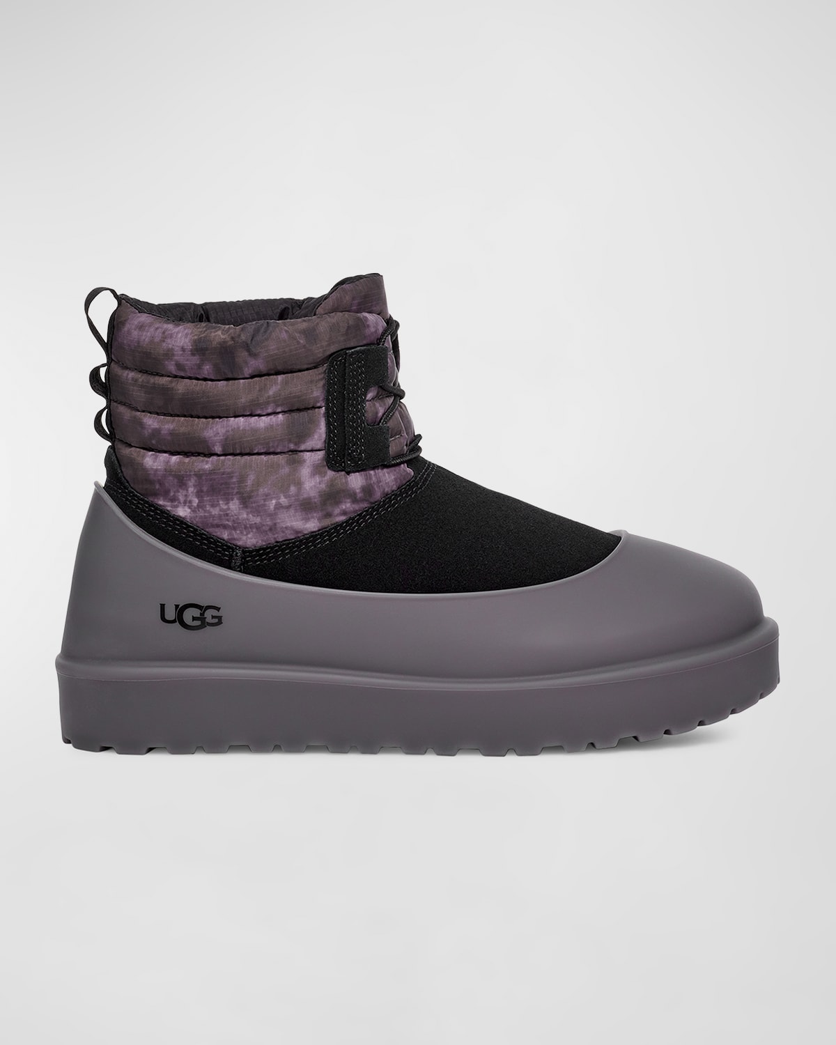 UGG Men s CL Mini Lace Wea Smokescreen Snow Boots Smart Closet