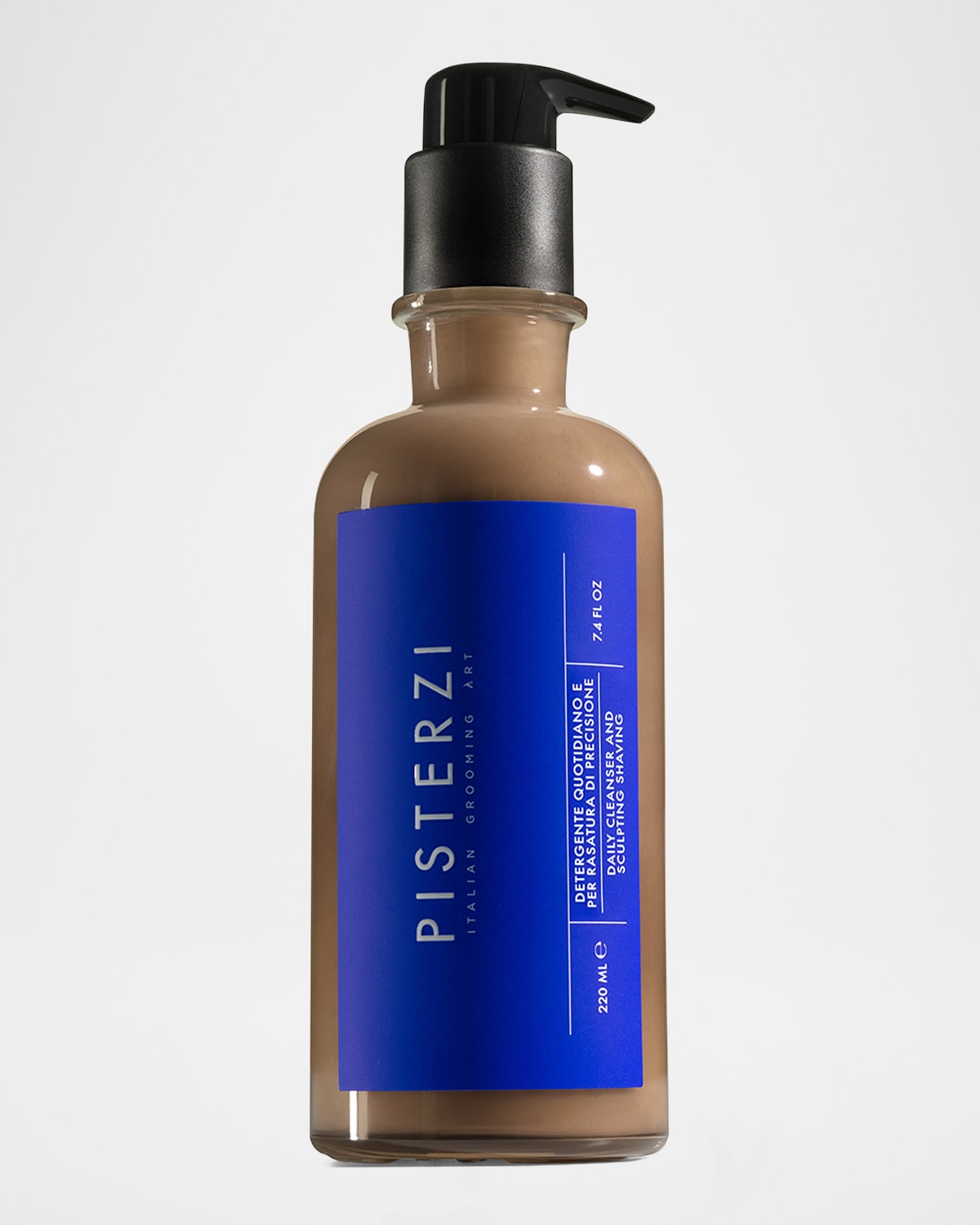 PISTERZI Daily Cleanser and Sculpting Shaving Gel, 7.4 oz.