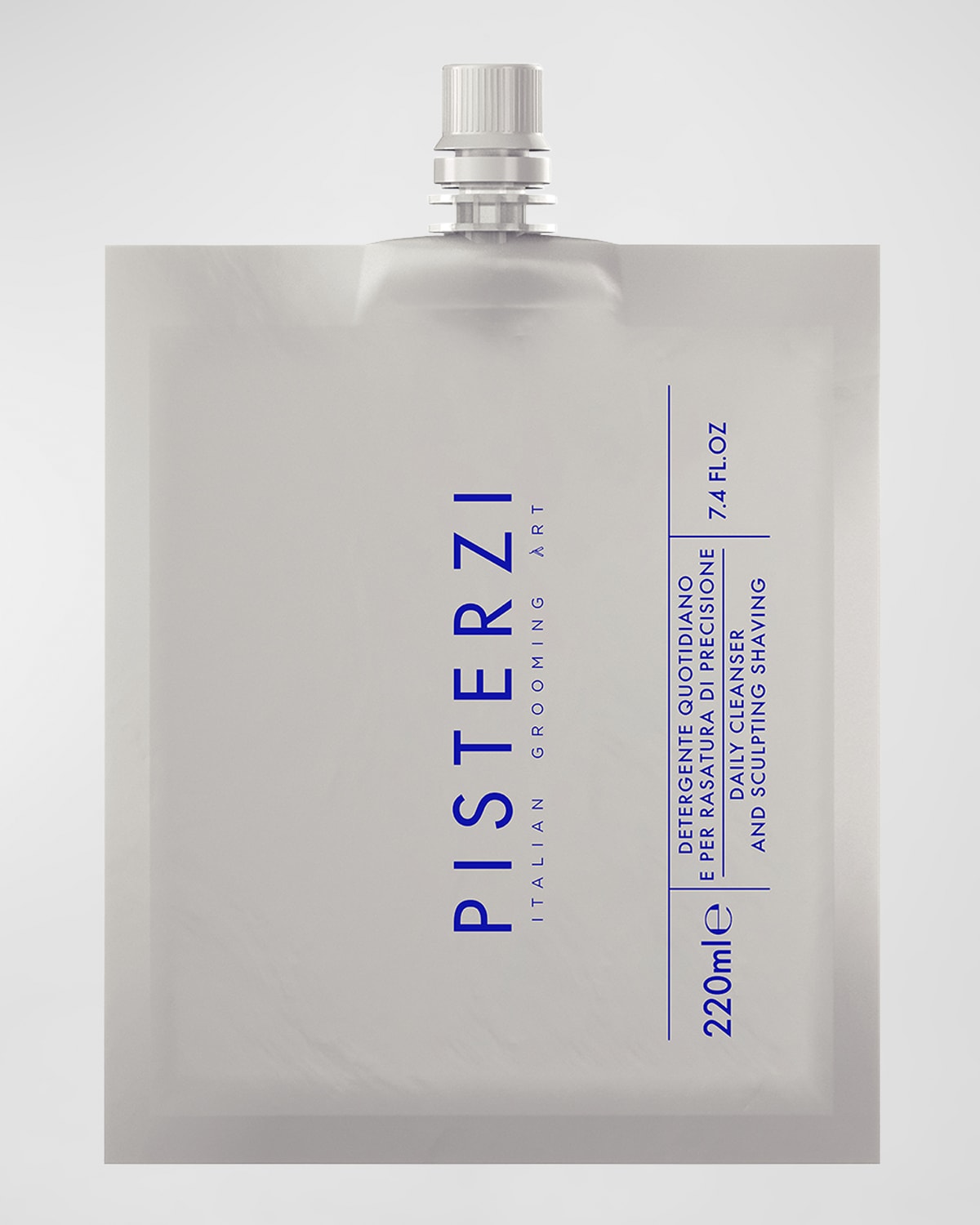 Shop Pisterzi Daily Cleanser And Sculpting Shaving Gel Refill Pouch, 7.4 Oz.