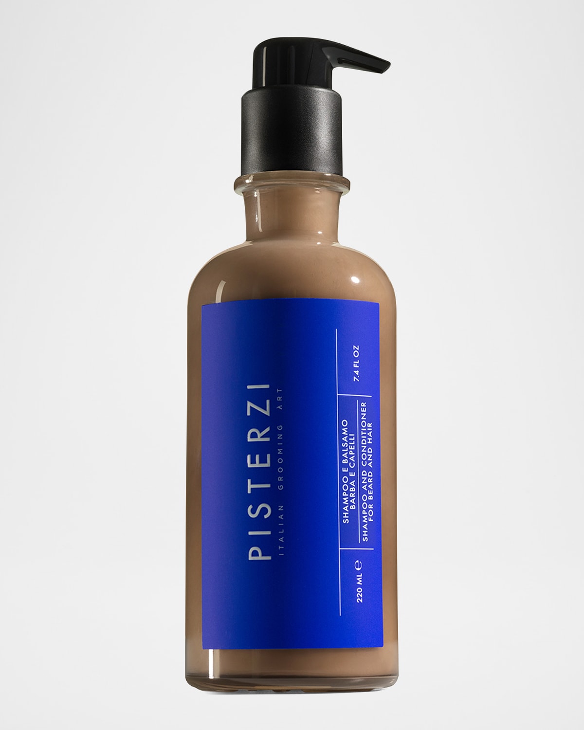 PISTERZI Shampoo And Conditioner For Beard And Hair, 7.4 oz.