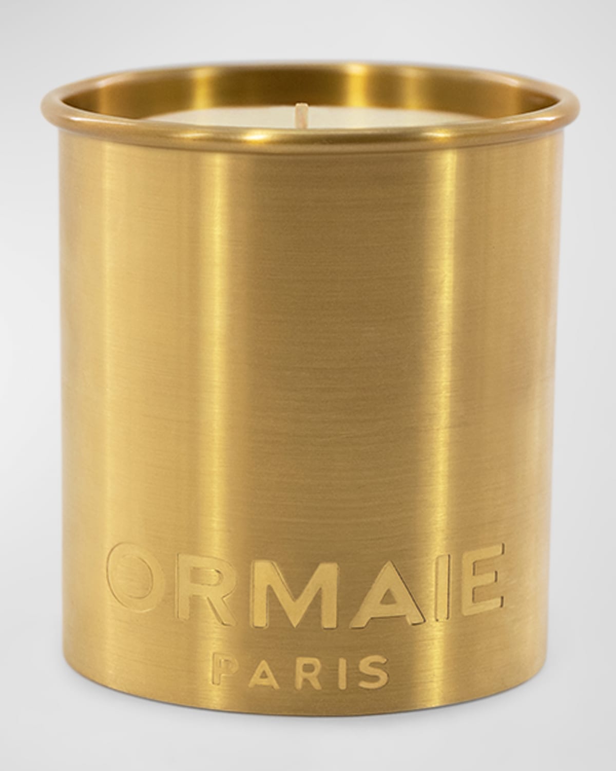 Ormaie Voile Blanc Candle Refill, 220 G In Gold