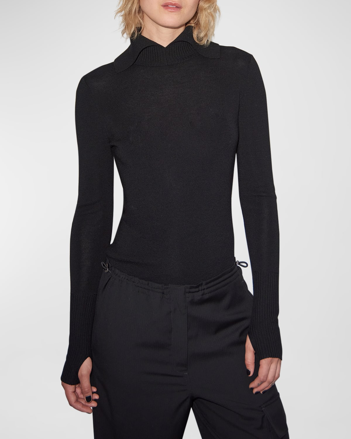 We-ar4 The Base Layer Top In Black