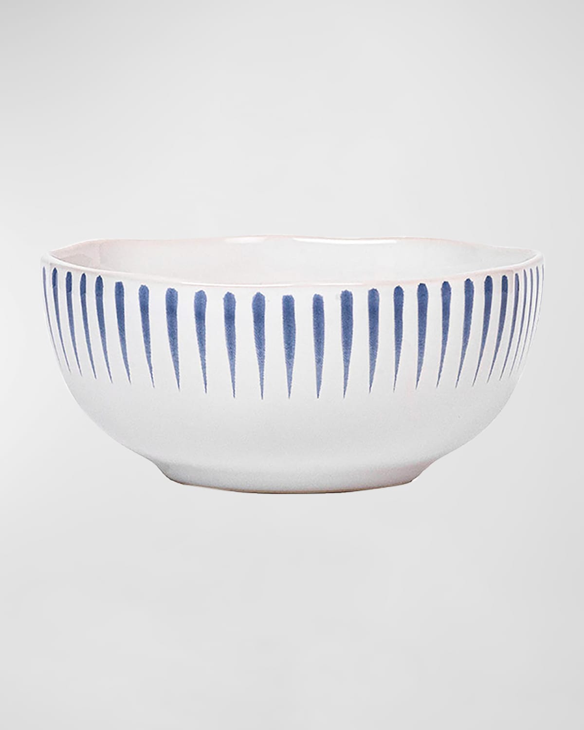 JULISKA SITIO STRIPE DELFT BLUE CEREAL/ICE CREAM BOWL