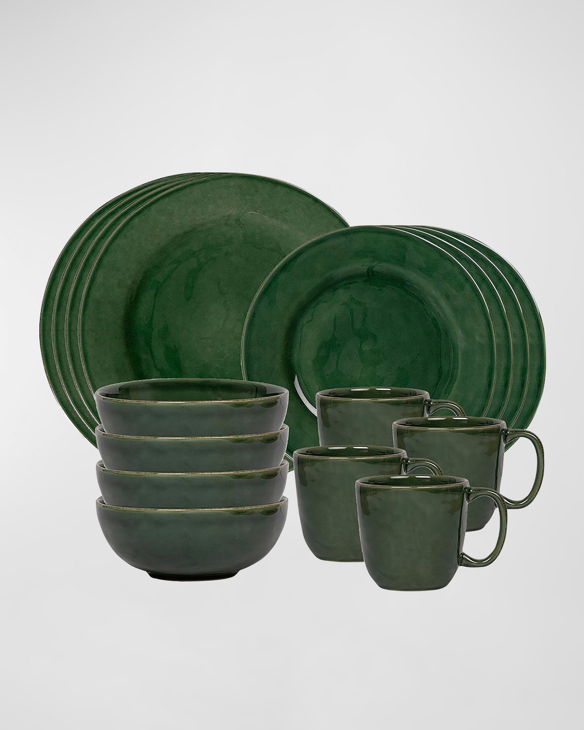 Shop Juliska Puro Basil 16-piece Place Setting