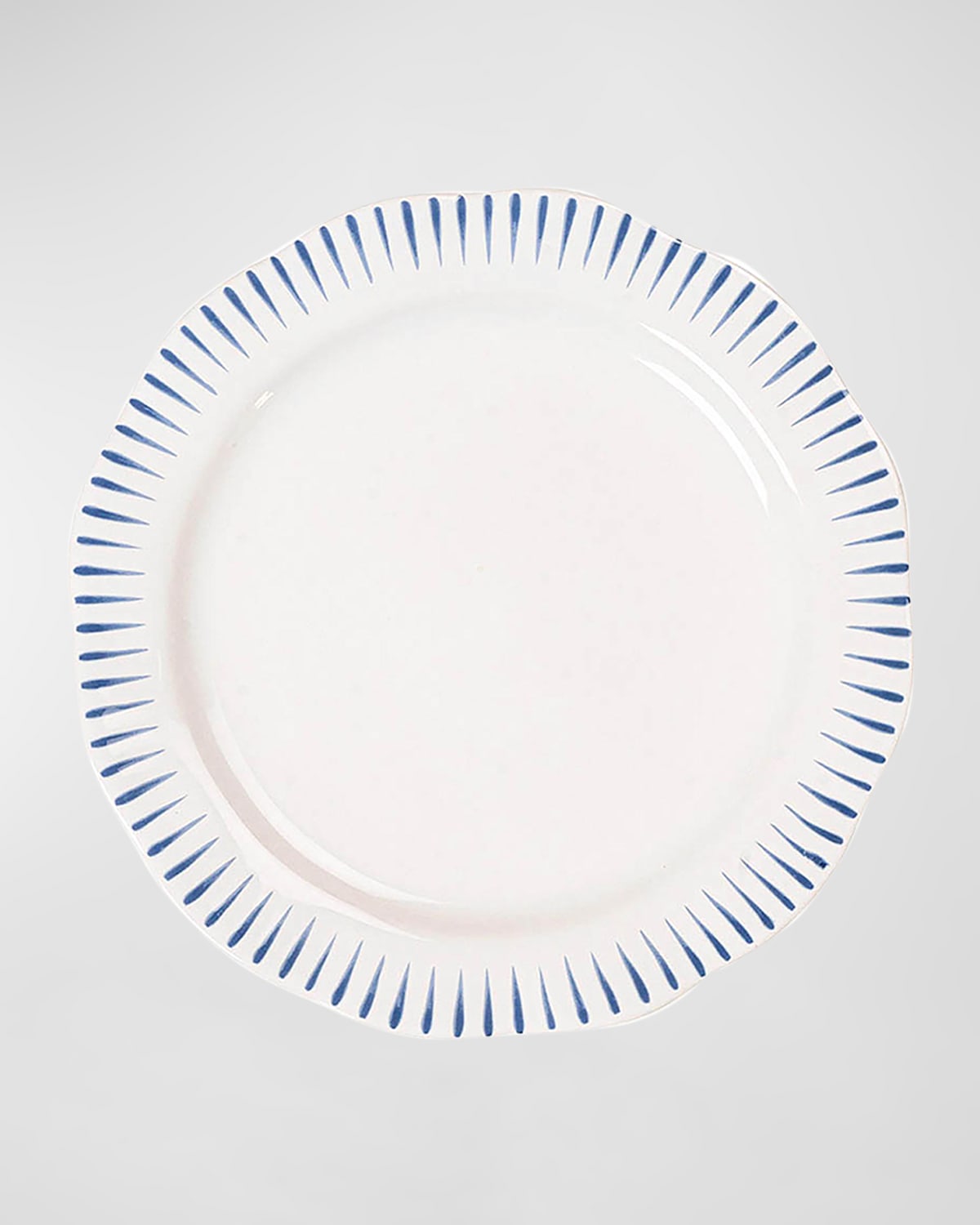 Juliska Sitio Stripe Delft Blue Dessert/salad Plate