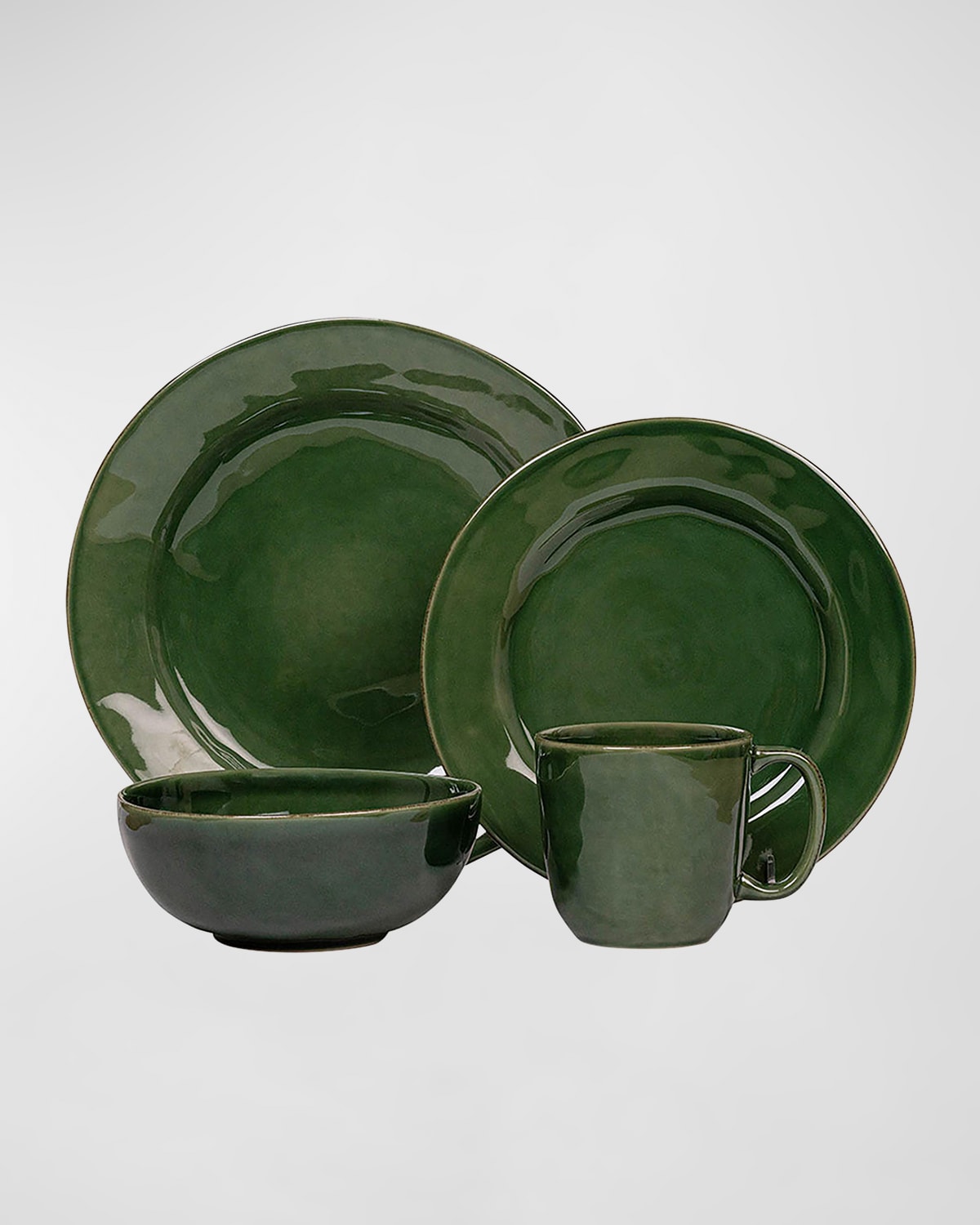 Juliska Puro Basil 4-piece Place Setting In Basil