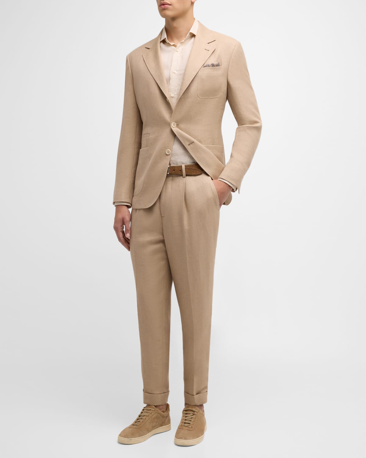 Men's Exclusive Diagonal Suit