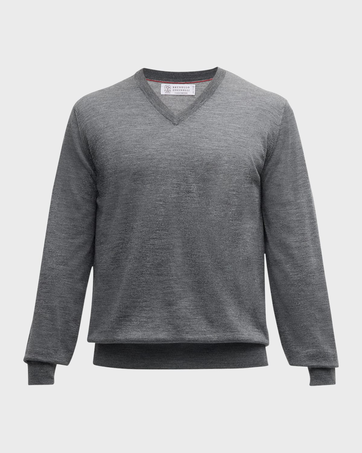 Men's Wool-Cashmere V-Neck Sweater