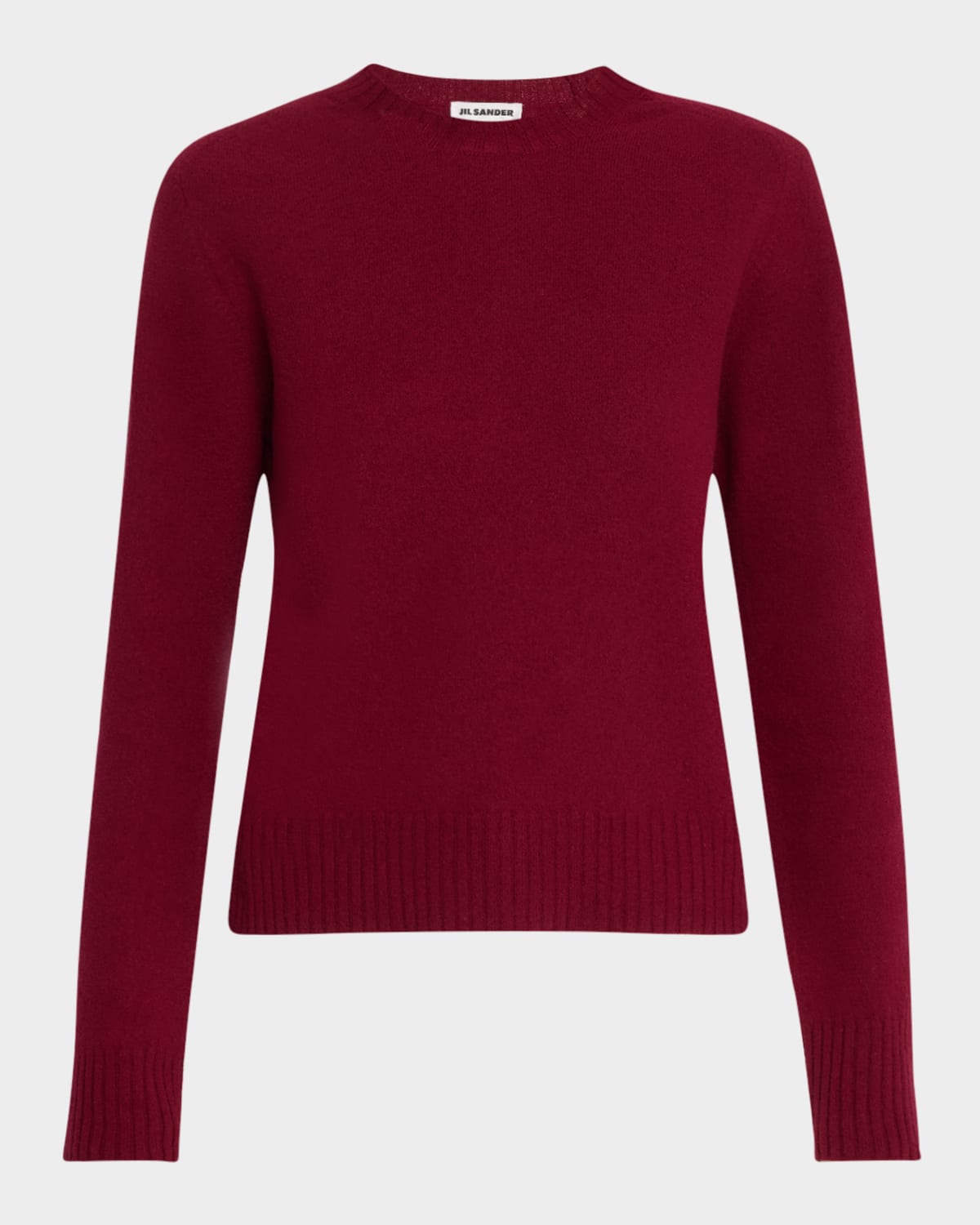 Jil Sander Wool Sweater In Cherry